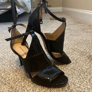 Antonio Melani Black Heels- Jimmy Choo Dupe